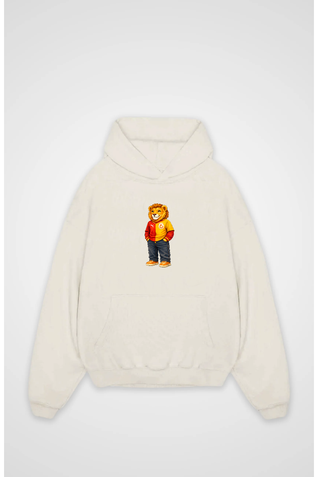 Galatasaray Löwe Oversized Hoodie