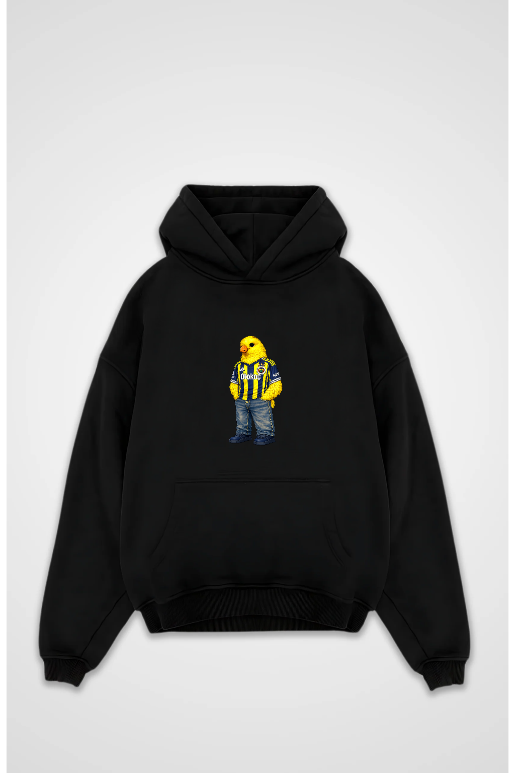 Fenerbahce Kanarienvogel Oversized Hoodie