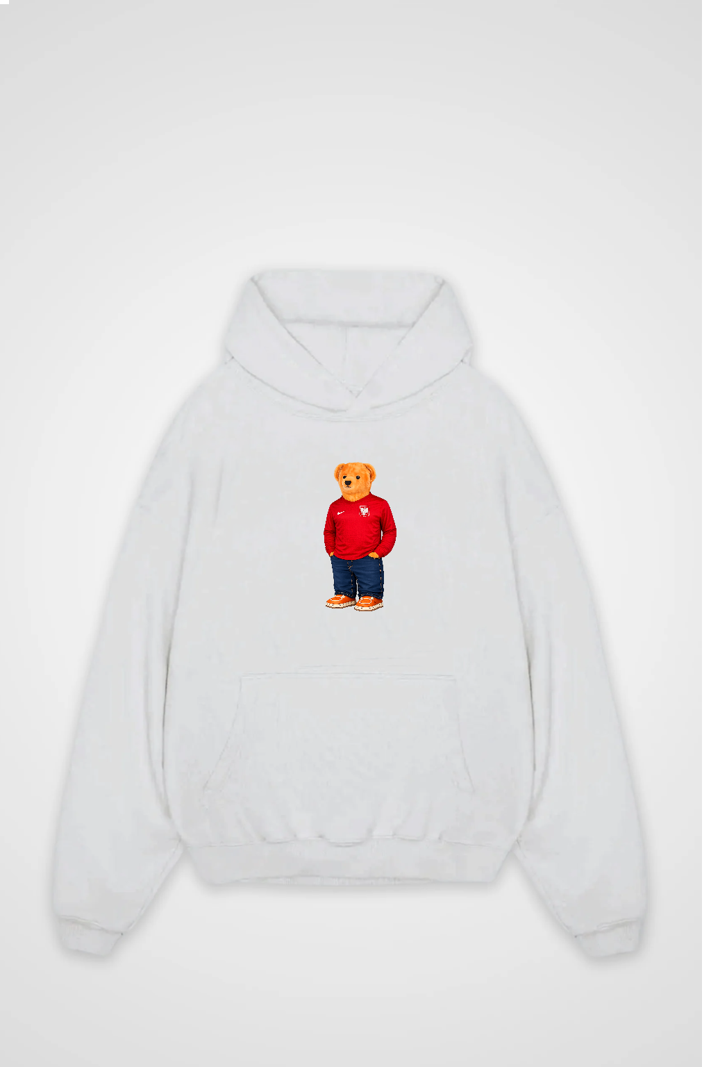 Polen Bär Oversized Hoodie