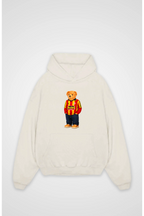 Galatasaray Retro Bär Oversized Hoodie