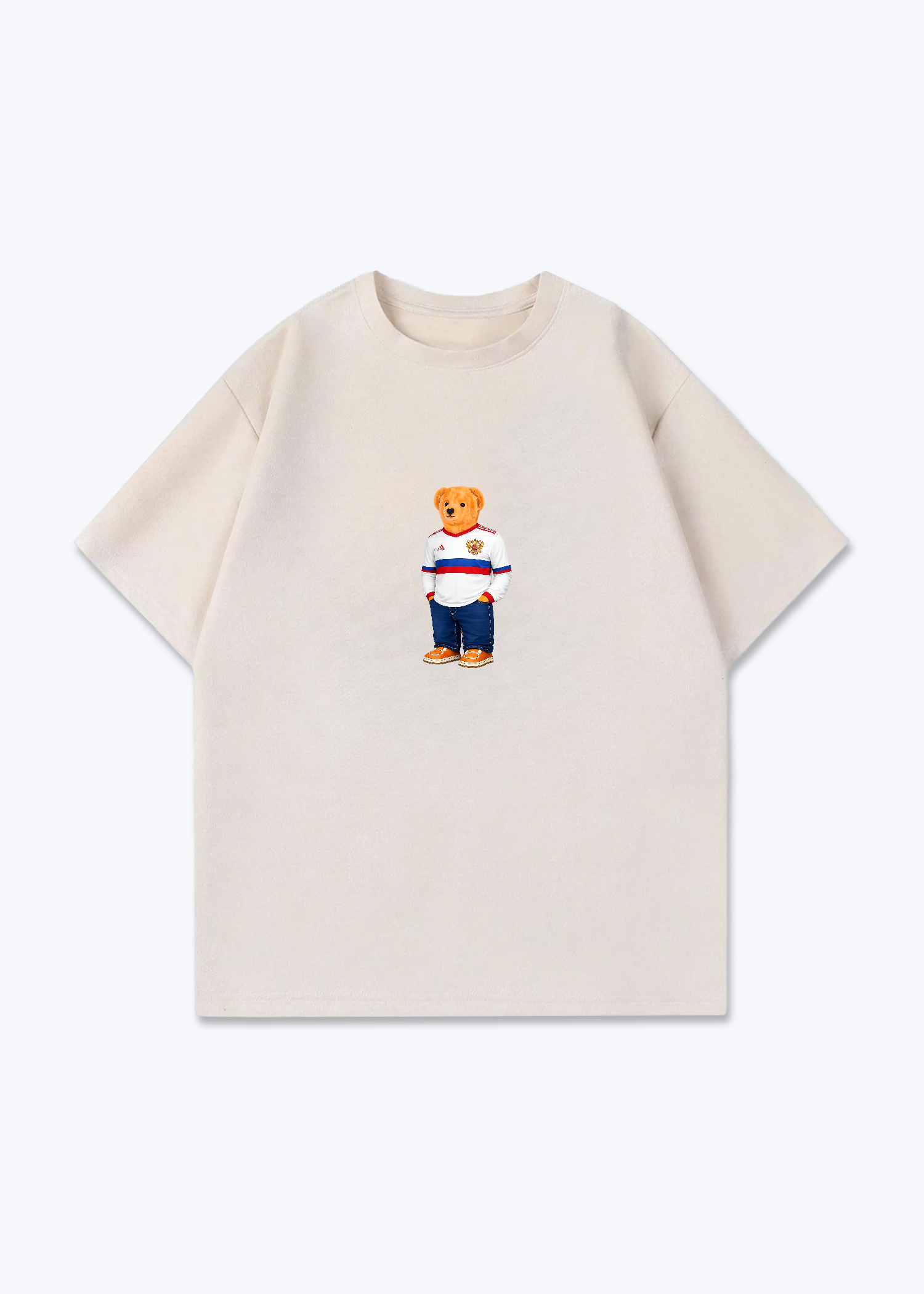 Russland Bär Oversized Shirt