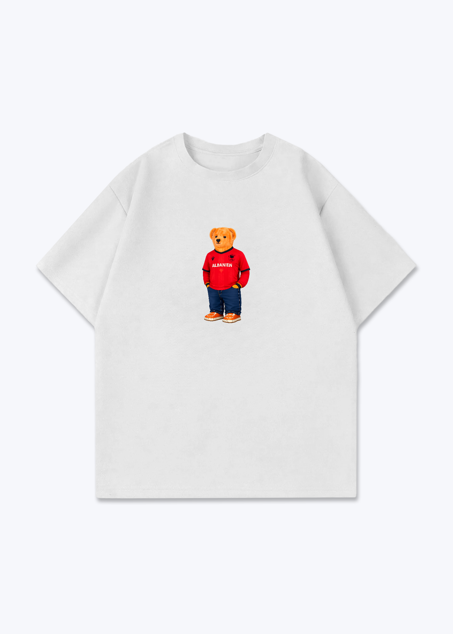 Albanien Bär Oversized Shirt