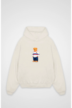 Russland Bär Oversized Hoodie
