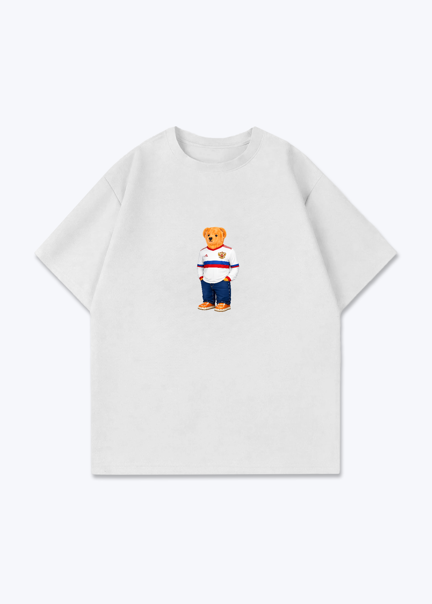 Russland Bär Oversized Shirt