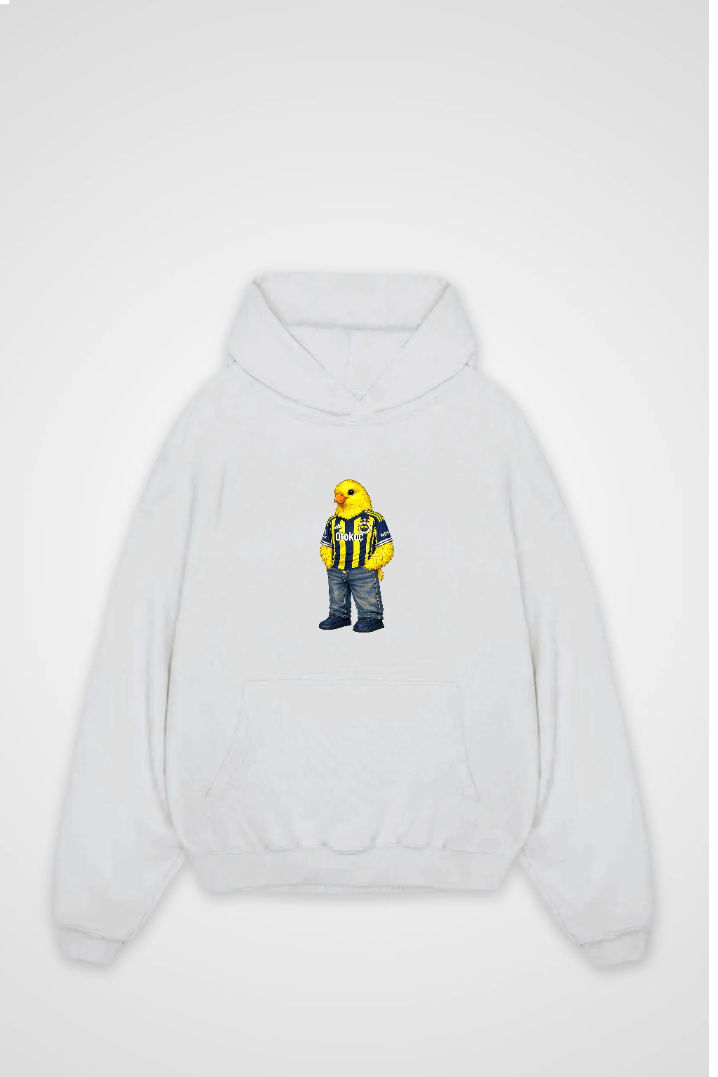 Fenerbahce Kanarienvogel Oversized Hoodie