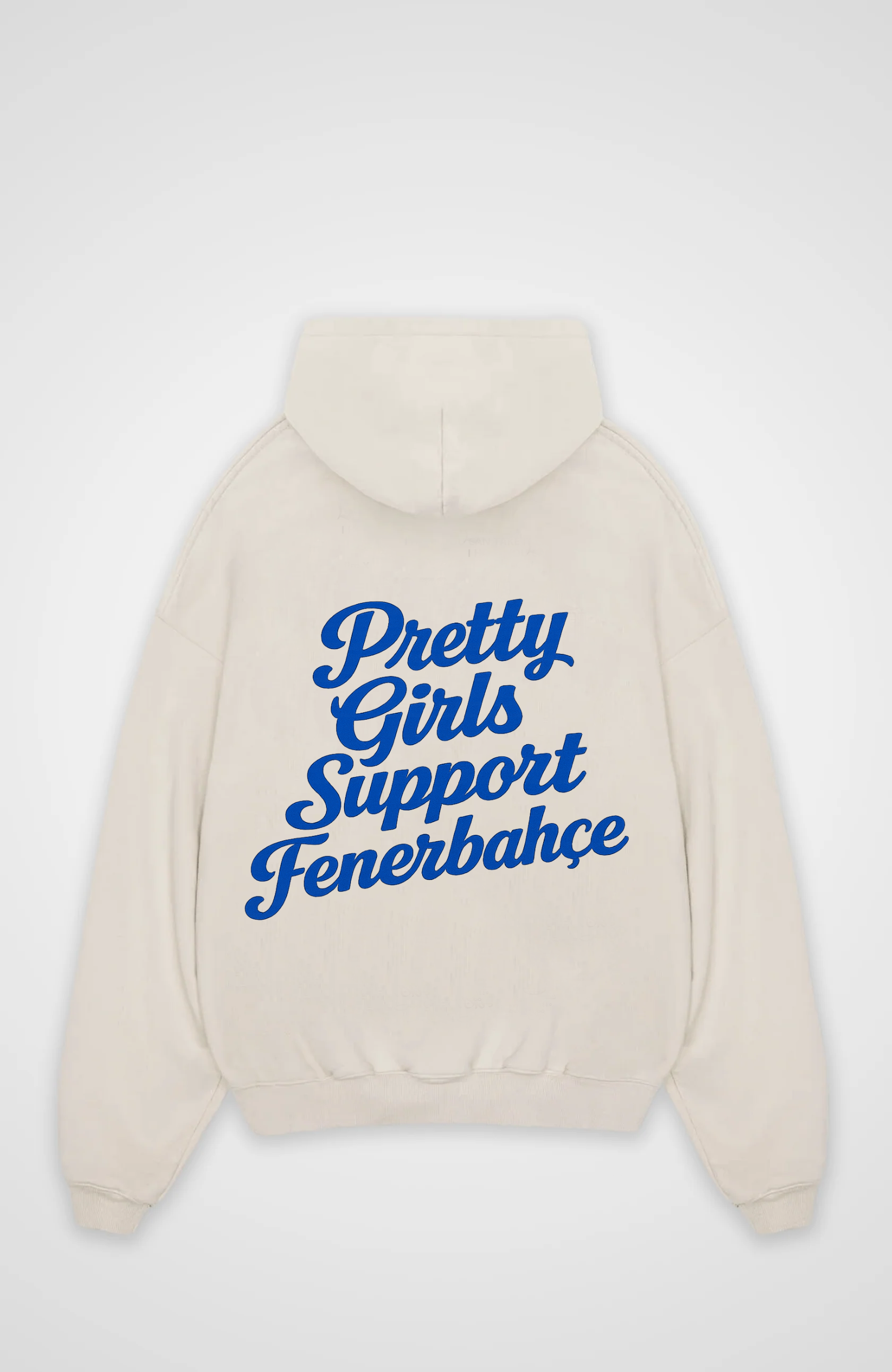 Pretty girls Support Fenerbahce Oversized Hoodie