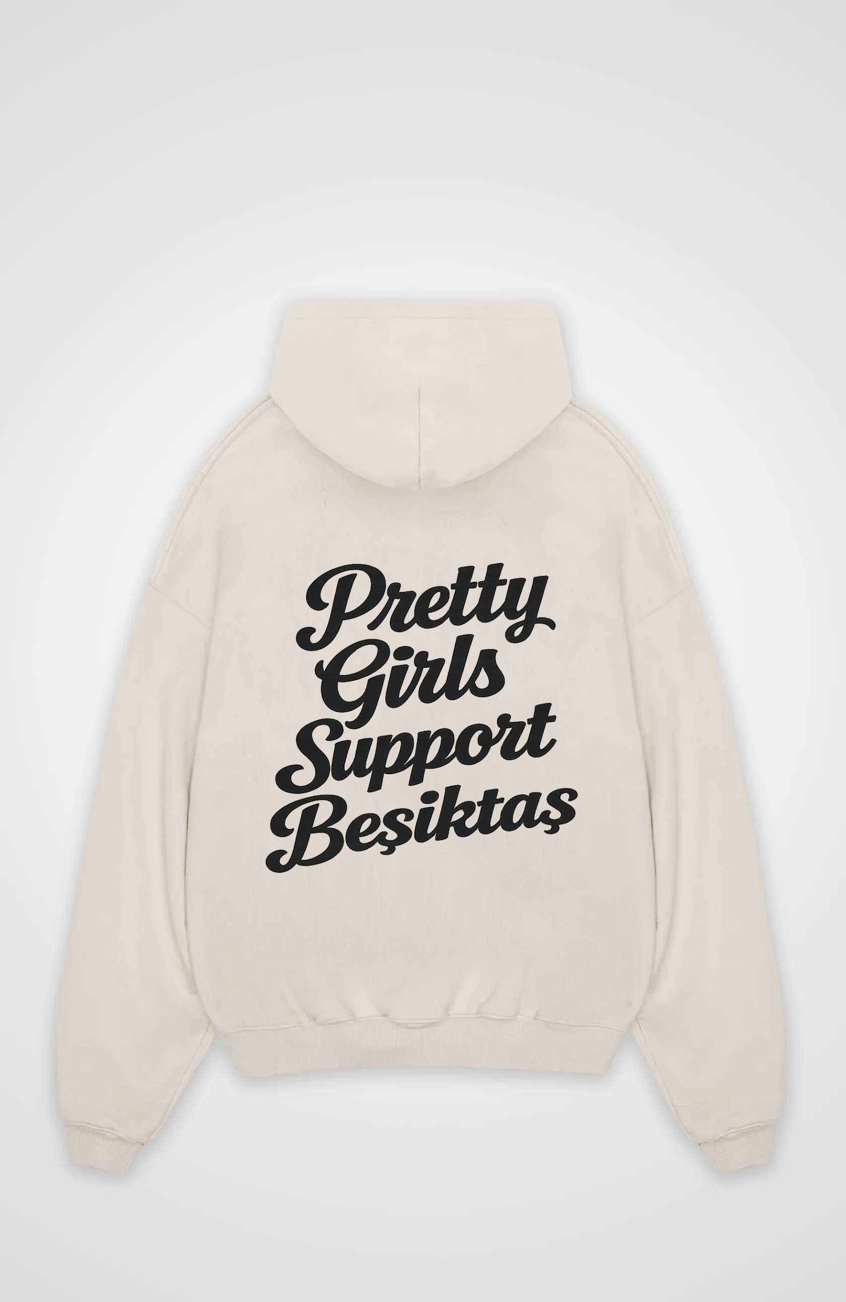 Pretty Girls Support Besiktas Oversized Hoodie