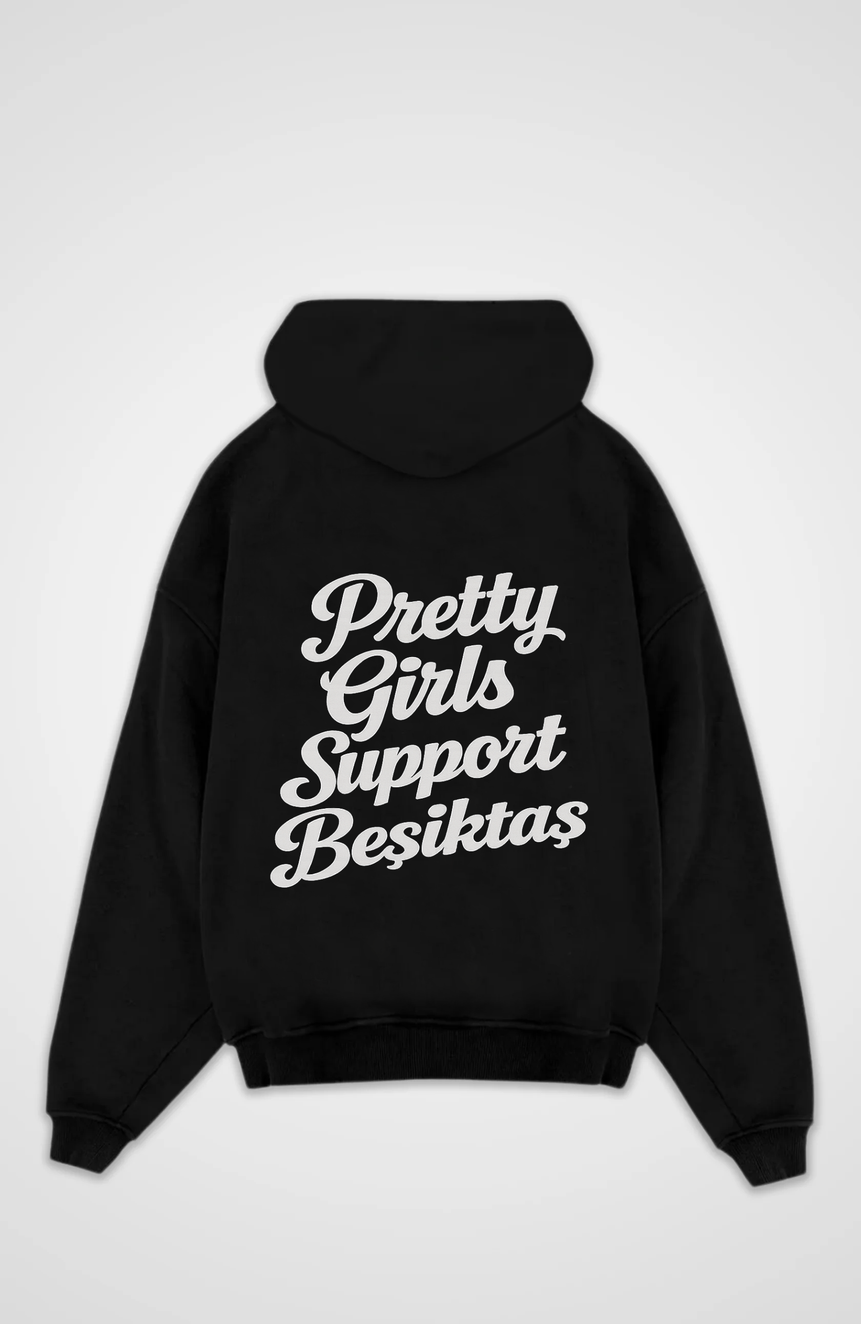 Pretty Girls Support Besiktas Oversized Hoodie