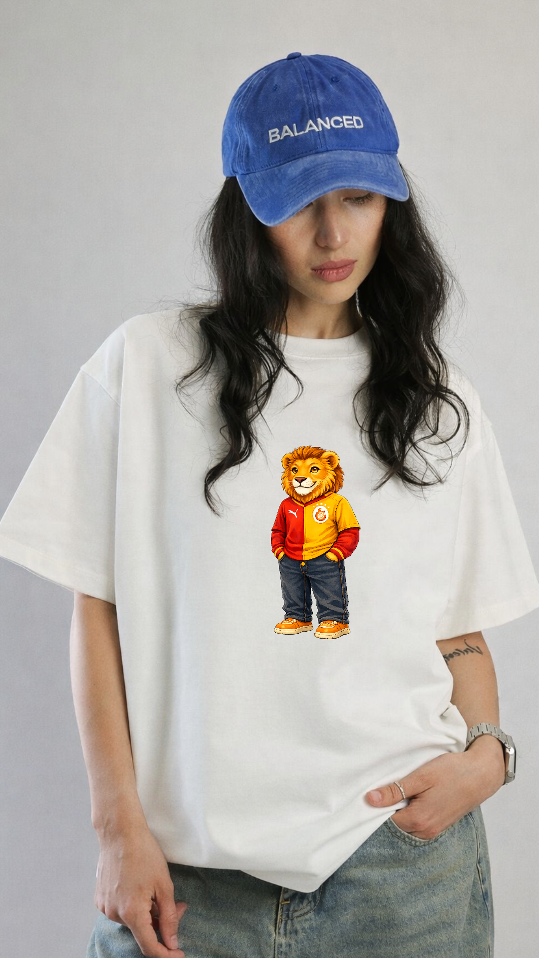 Galatasaray Löwe Oversized Shirt