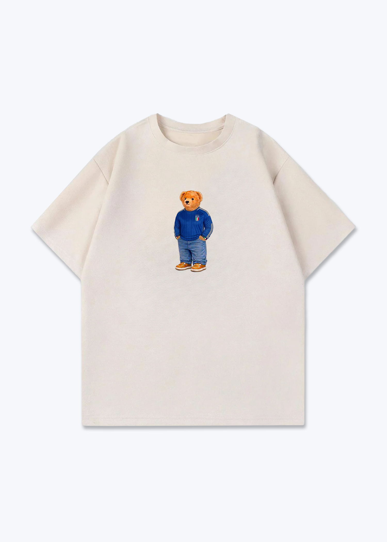 Italien bär Oversized Shirt