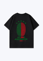 My DNA Amedspor Oversized Shirt - Black Back (Designed)