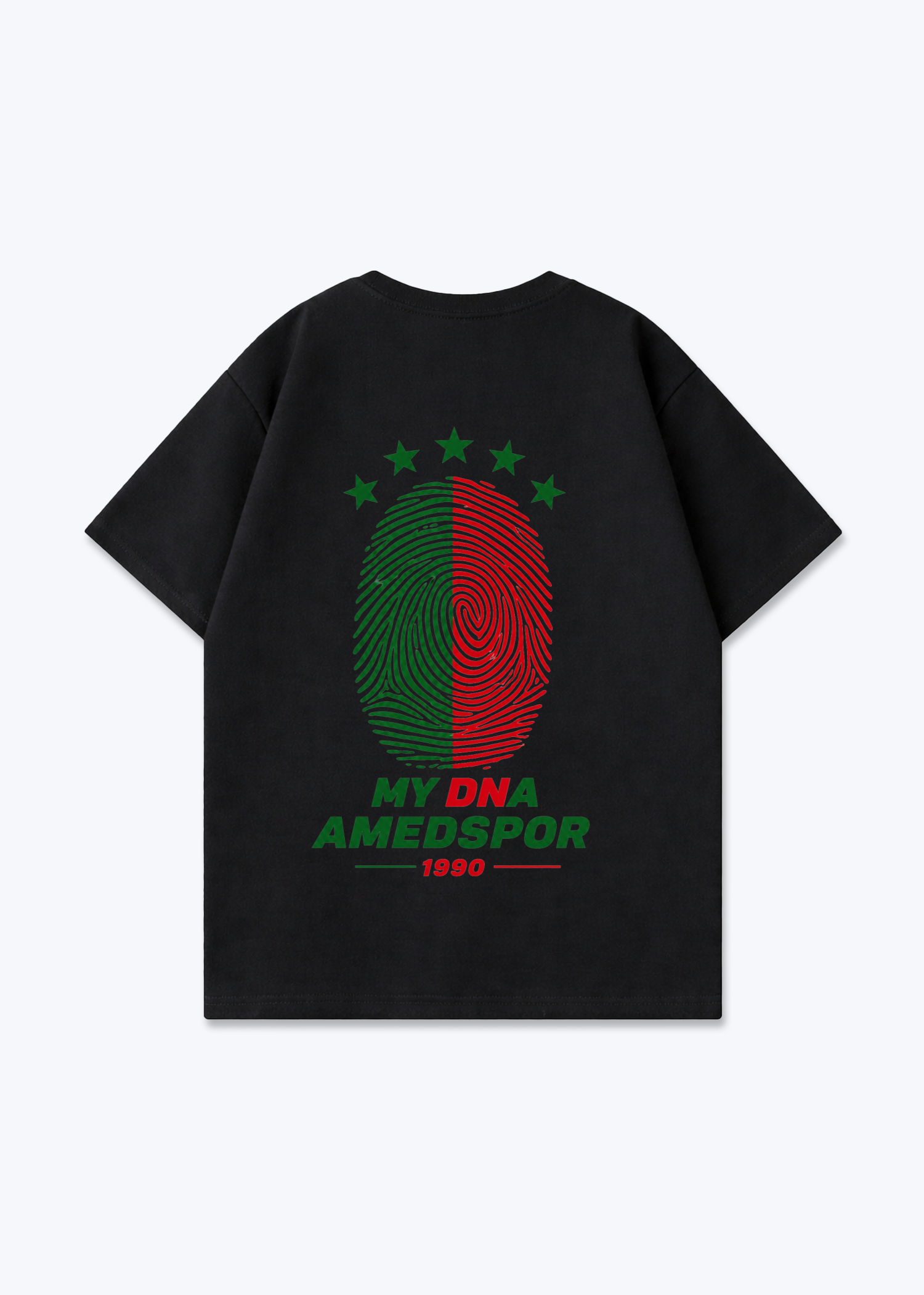 My DNA Amedspor Oversized Shirt - Black Back (Designed)