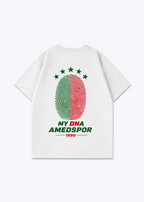 My DNA Amedspor Oversized Shirt - White Back (Designed)