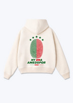 My DNA Amedspor Oversized Hoodie - Beige Back (Designed)