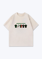 Amedspor Legacy  Oversized Shirt - Beige Front (Designed)