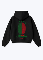 My DNA Amedspor Oversized Hoodie - Black Back (Designed)