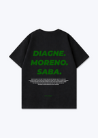 Diagne. Moreno. Saba. Oversized Shirt - Black Back (Designed)