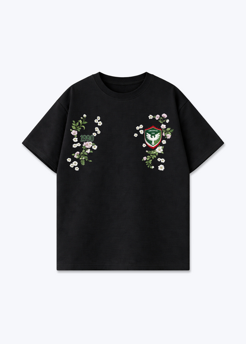 Amedspor 1990 Oversized Shirt - Black Front (Designed)