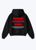 Amedspor Stürmer Oversized Hoodie - Black Back (Designed)