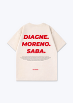 Amedspor Stürmer Oversized Shirt - Beige Back (Designed)