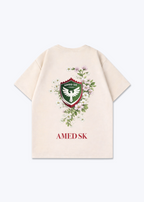 Amed SK Oversized Shirt - Beige Back (Designed)