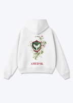 Amed SK Oversized Hoodie - White Back (Designed)