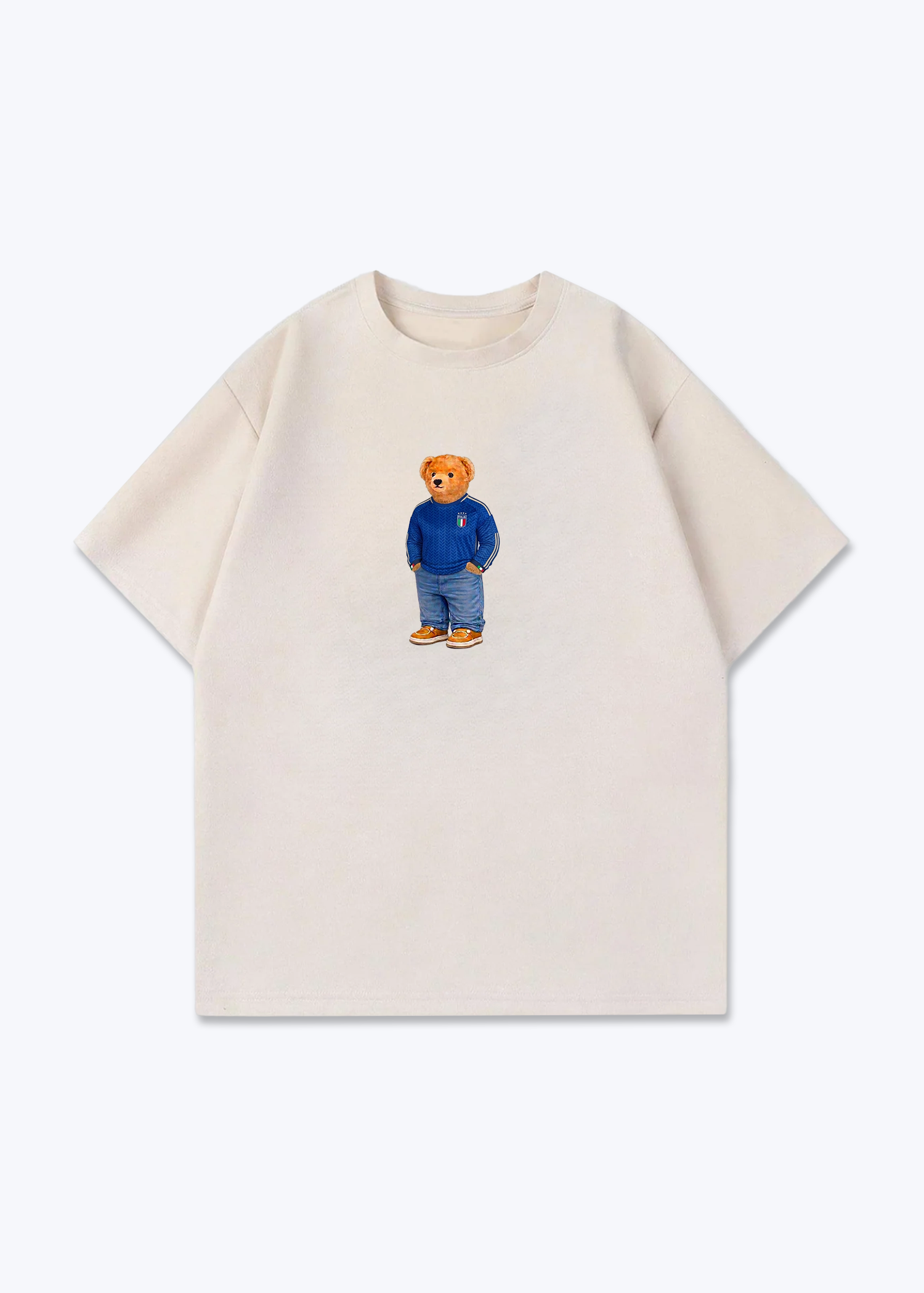 Italien bär Oversized Shirt