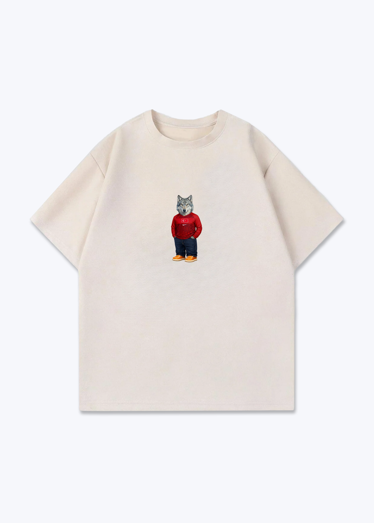 Türkei Wolf Oversized Shirt